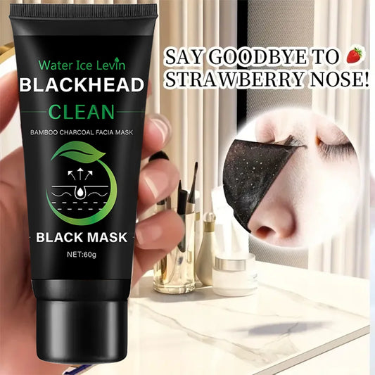 Masque en Fibre de Charbon de Bambou pour Éliminer les Points Noirs, Accessoire de Nettoyage en Profondeur, Traitement Exquis