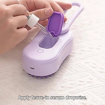 Brosse de toilettage à pulvérisation intelligente pour chiens et chats