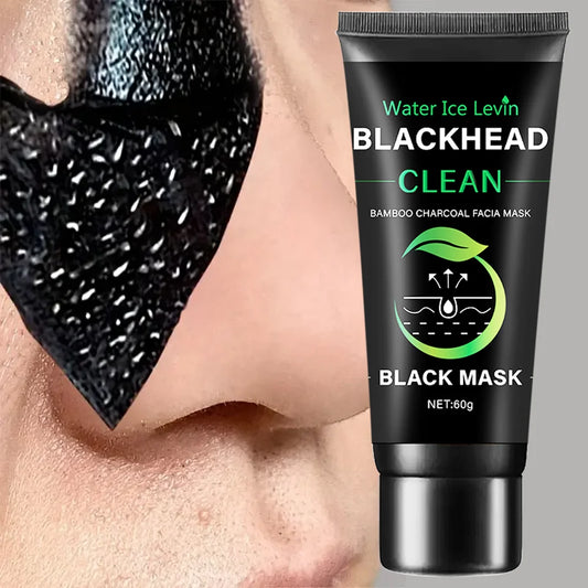 Masque en Fibre de Charbon de Bambou pour Éliminer les Points Noirs, Accessoire de Nettoyage en Profondeur, Traitement Exquis
