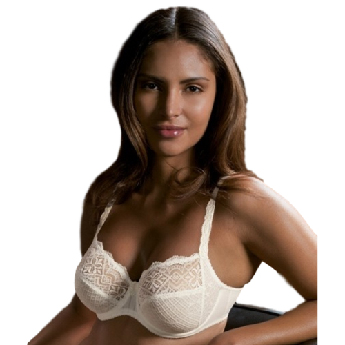 Connaturelle Belle de Jour – Soutien-gorge grande taille en dentelle transparente
