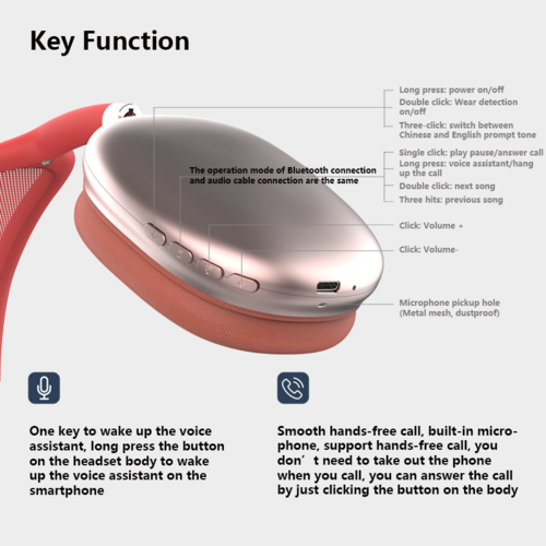 casque Bluetooth sans fil