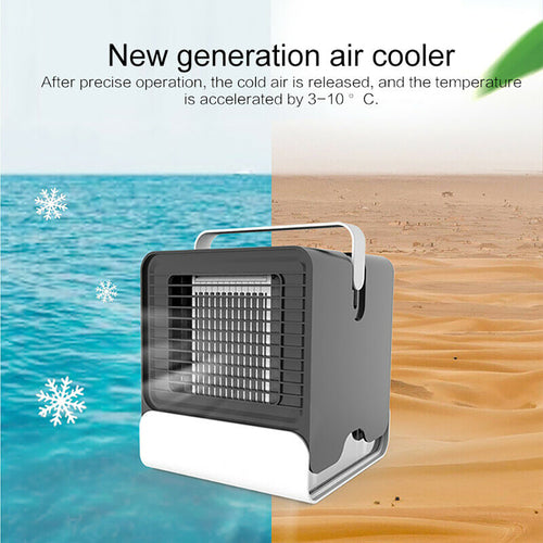 Mini climatiseur ventilateur USB à ions négatifs