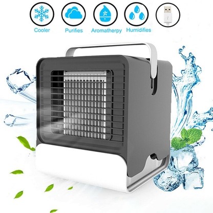 Mini climatiseur ventilateur USB à ions négatifs